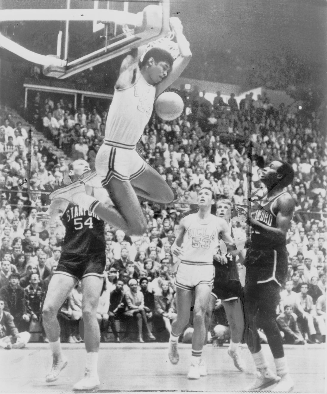 Lew Alcindor, later Kareem Abdul-Jabbar, as a UCLA player